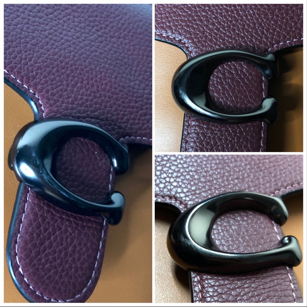 S⭕️LD‼️ Coach Tabby Top Handle 20 in Colorblock Leather - Picture 12 of 12